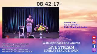 Watersprings Faith Church Live Stream [upl. by Shanks739]