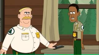 Brickleberry Woody fegyver nélküli tisztelet [upl. by Esyla]