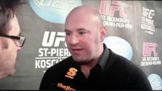 Mauro Ranallo interviews Dana White [upl. by Reynolds805]