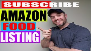 Amazon Fba Listing How to make a Listing for Food on Amazon [upl. by Euqinim581]