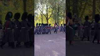 changingoftheguard kingsguard lifeguards london buckinghampalace royalguards viralvideo uk [upl. by Ixela270]