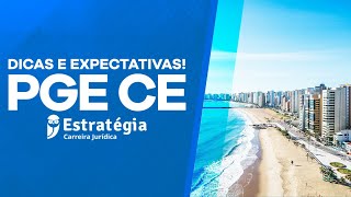 Concurso PGE CE Dicas e Expectativas [upl. by Lasky]