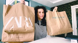 Tryon HAUL REBAJAS 2024 ZARA PRIMARK etc [upl. by Nilerual]