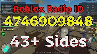 Sides Roblox Radio CodesIDs [upl. by Meesaw]