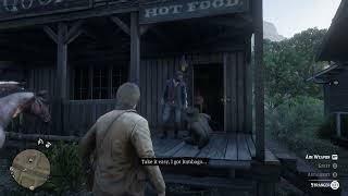 RED DEAD REDEMPTION 2  UNCLE USES quotLUMBAGOquot TO NPC rdr2 [upl. by Marvin619]