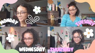 Different Curly Hairstyles For A Weekhelp [upl. by Biernat241]