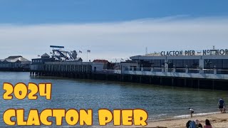 CLACTON PIER 2024 Walking Through [upl. by Melburn56]