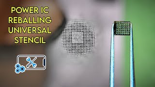 Power ic reballing tricks [upl. by Sirdi]