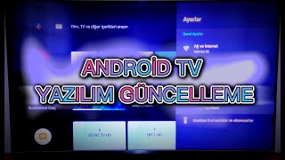 Android Televizyon Yazılım Güncelleme işlemi Nasıl yapılır A101 Aktüel Android Tv Vestel UA9090 [upl. by Warthman560]