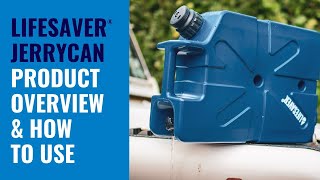 LifeSaver® Jerrycan  Product Overview amp How To Use [upl. by Naejarual]