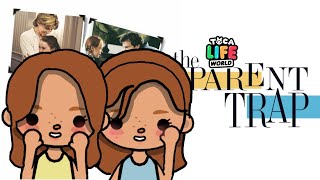 Twins Separated At Birth Parent Trap Reference with voice  Toca Boca Life World Tiktok Roleplay [upl. by Loraine201]