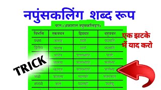 फल का शब्द रूप याद करने का गजब ट्रिक  trick to remember Shabd Roop of फल 😅🤩 [upl. by Akire]