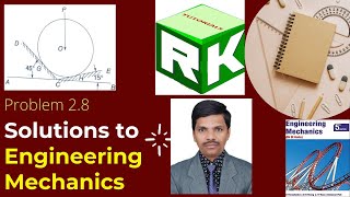 Problem 28 Solution to Engineering Mechanics Timoshenko Young Cylinder FBD [upl. by Semadar803]