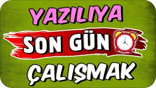 Yazılıya Çalışmayı Son Güne Bırakanlar İzlesin ✍🏻 6Sınıf Taktikleri [upl. by Aramad634]