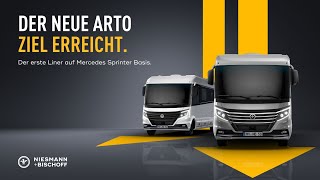 NIESMANNBISCHOFF  Der neue Arto  Der erste Liner auf Mercedes Sprinter Basis Ziel erreicht [upl. by Akiaki]