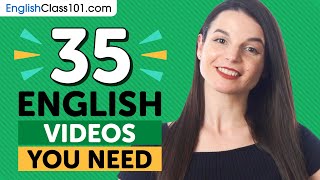 35 Beginner English Videos You Must Watch  Learn English [upl. by Bamby724]