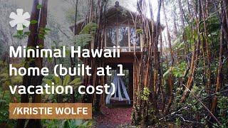 Building your own Hawaii minimal house for a vacations cost [upl. by Marih]