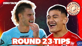 NRL Round 23 TIPS TheCasualAthlete [upl. by Lyrrad]