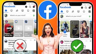 Fix Facebook Story Not Showing Problem  Fb Story Not Opening Problem Fix [upl. by Ardisj]