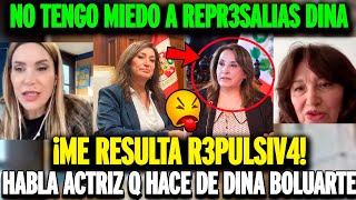 Actriz Lilian Nieto habla sobre su interpretación de dina Boluarte [upl. by Daria]