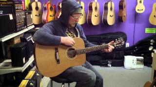 Teton Guitar Review STG105NT STJ105NT STS105NT Boothe Music in Utah [upl. by Karee]