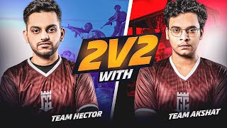 Team Hector vs Team Akshat  TDM TOURNAMENT HIGHLIGHT  BGMI ✈️ [upl. by Nileve]