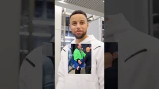 Steph instantly thought of the security guard meme 😂 via stephcurry [upl. by Noellyn]