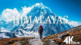 Himalayas 4K  The Roof Of The World  Scenic Relaxation Film  Conquering Mount Everest in 4K UHD [upl. by Yrtsed]