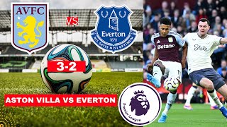 Aston Villa vs Everton 32 Live Stream Premier League Football EPL Match Score Commentary Highlights [upl. by Seilenna808]