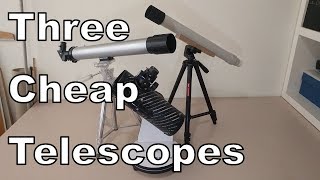 3 Cheap Telescopes Reviewed [upl. by Eniruam701]