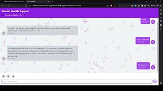 Mental Health Chatbot English [upl. by Peppie429]