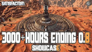 3000 Hours Ending 08  Satisfactory Showcase [upl. by Dilly]