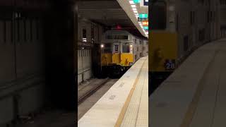 sydneytrains S Set S28 arriving at North Sydney Station trains railway transport shorts sset [upl. by Deaner]