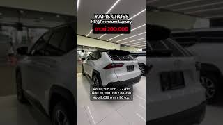 YARIS CROSS HEV Premium Luxury yariscross โตโยต้าลพบุรี [upl. by Franza]