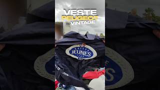 Veste coupevent Peugeot Rallye Jeunes dénichée pour 3€ en videgrenier vendue à 20€ [upl. by Naujled946]