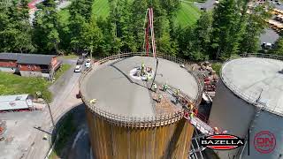 Swiftwater Water Storage Tank  Dome Pour [upl. by Droc]