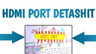 HDMI PORT DETASHIT  How To Find HDMI DETASHIT  Multani Electronic  youtube ledtvledtvrepairing [upl. by Fransis303]