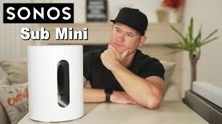 The Sonos Sub Mini  Really [upl. by Skricki203]