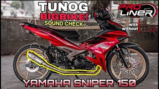 PROLINER  SNIPER 150  sound test  pure sound [upl. by Hen]