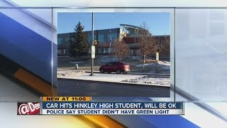 Hinkley student struck by car [upl. by Novelc]