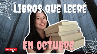 LIBROS que leeré en Octubre  tbr [upl. by Langan]