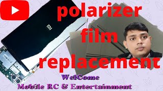 polarizer film replacement  mobile display Film change [upl. by Knowles249]