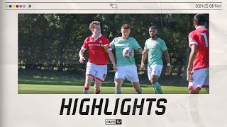 HIGHLIGHTS  Wrexham Reserves Vs Derby County U21s [upl. by Conchita240]