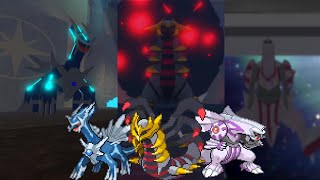 How To Get Dialga Giratina amp Palkia The Creation Trio  Pokémon Brick Bronze [upl. by Layod120]