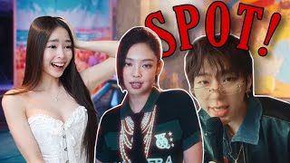 ZICO 지코 ‘SPOT feat JENNIE’ Official MV  REACTION Melissa Minh [upl. by Eneluqcaj671]