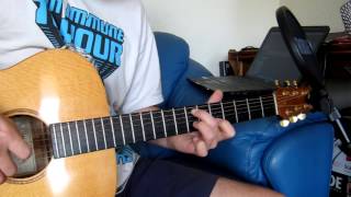 Blackbird Open G Guitar Lesson [upl. by Lexine]