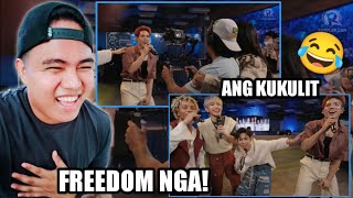 SB19  FREEDOM • Rappler Reaction Video [upl. by Adnamor]