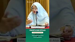 PENCIPTA DAN CIPTAAN pencipta ciptaanallah shorts ninganiksafrida masjidsabilillahkotamalang [upl. by Barbaraanne]