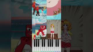 Anger vs MISS DELIGHT susss Complete Edition Opilasokewt  Piano Tutorial [upl. by Harned]