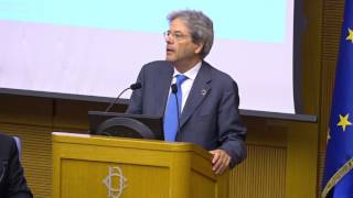 Lintervento del Presidente Gentiloni al Festival dello Sviluppo Sostenibile 07062017 [upl. by Nedrah]